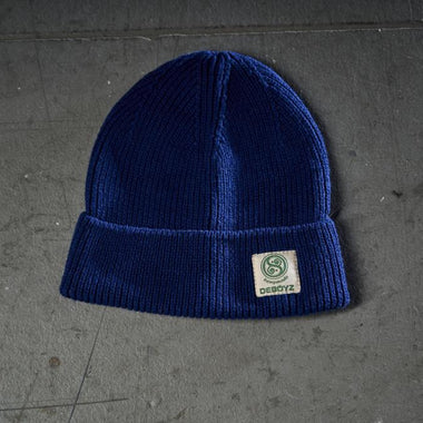 stylishes Hanf Beanie "MARGAUX liebt SCHNEE"