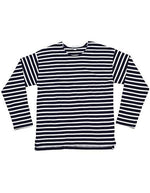 Unisex Longsleeves Breton Top " Wiebke geht SEGELN"