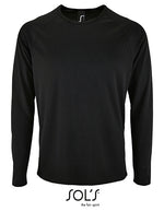 Men´s Long Sleeve Sports T "ERCAN POSED WIE IMMER"