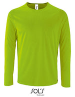 Men´s Long Sleeve Sports T "ERCAN POSED WIE IMMER"