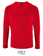 Men´s Long Sleeve Sports T "ERCAN POSED WIE IMMER"