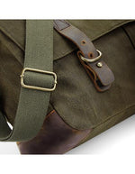 "HERITAGE"  Waxed Canvas Messenger