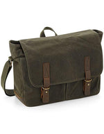 "HERITAGE"  Waxed Canvas Messenger